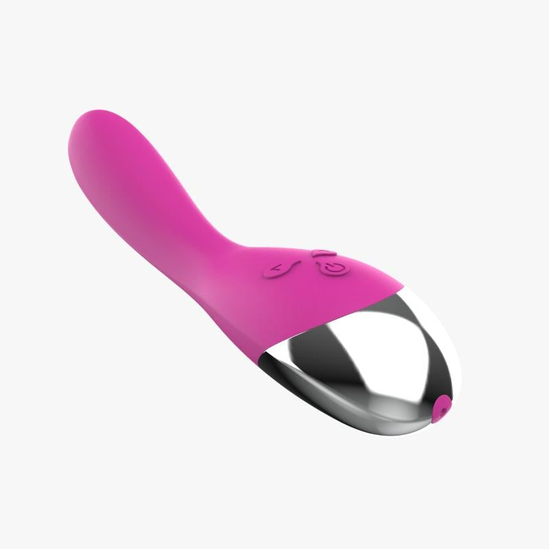 Vibrador 6 Funciones USB Rosa