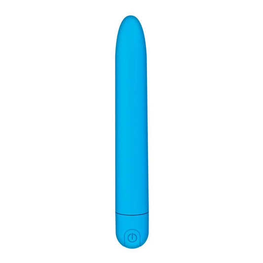 Bluesky Vibrador 10 Funciones 185 cm USB Azul Mate