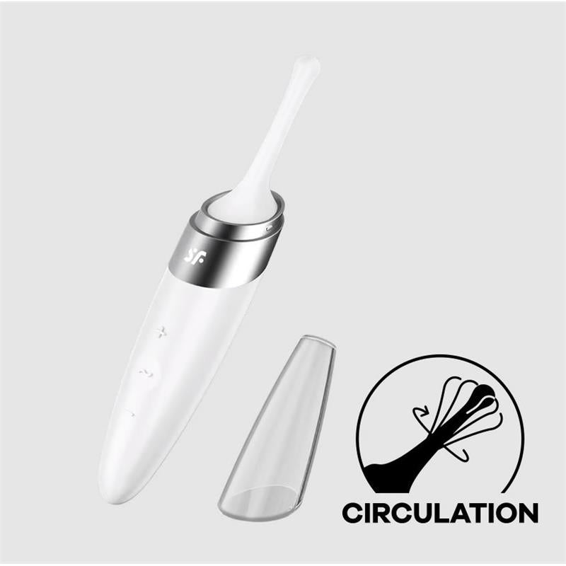 Estimulador Rotativo Twirling Delight Branco