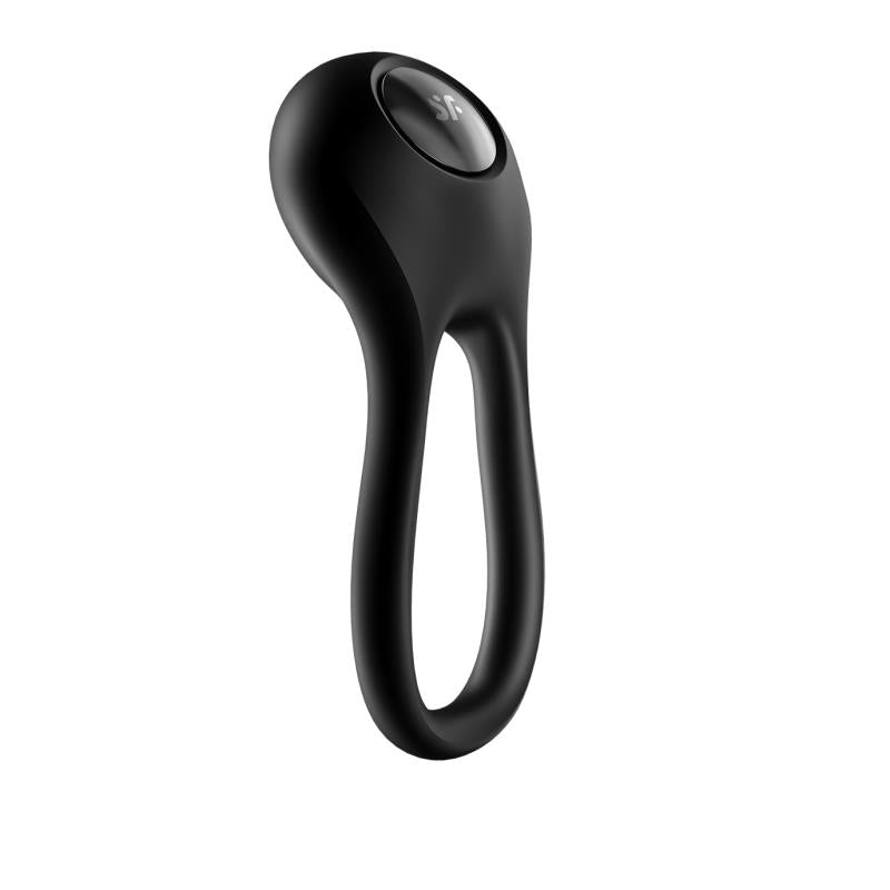 Anel peniano preto Majestic Duo USB