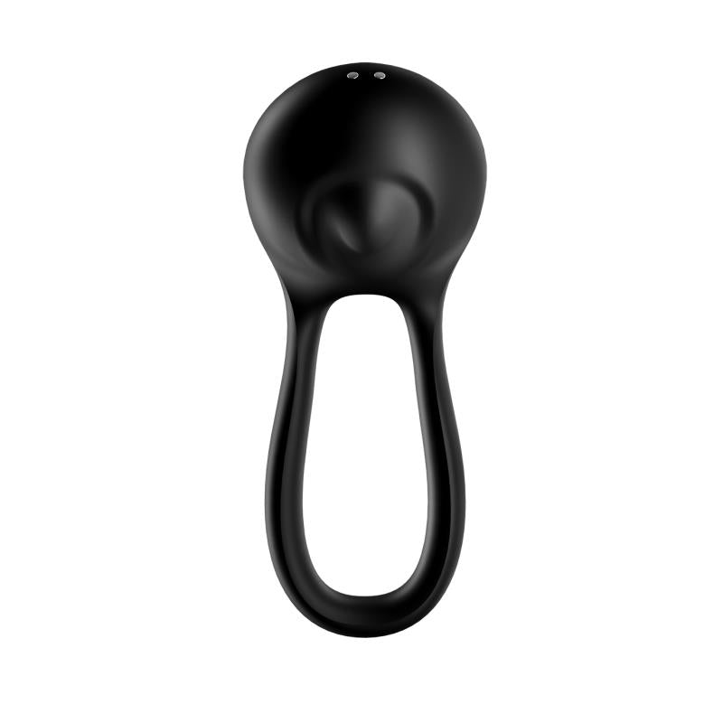 Anel peniano preto Majestic Duo USB