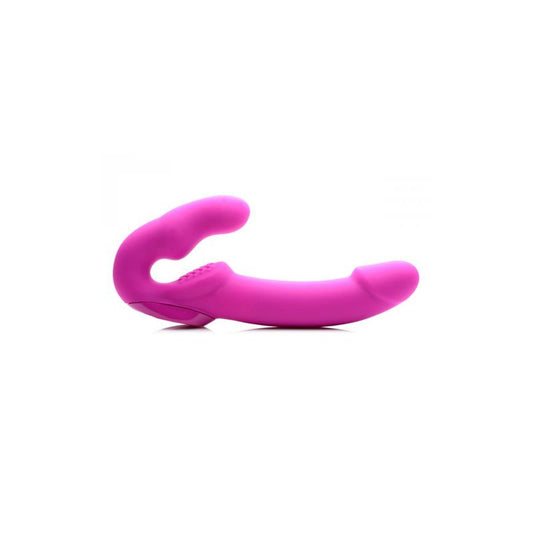 Evoke Vibrador Doble sin Arnes USB Rosa
