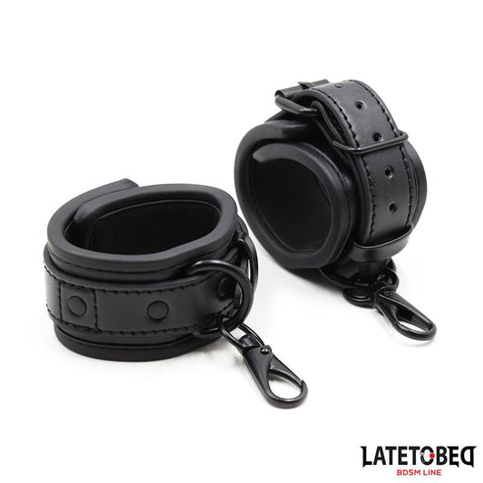 Esposas Neopreno Ajustables Negro