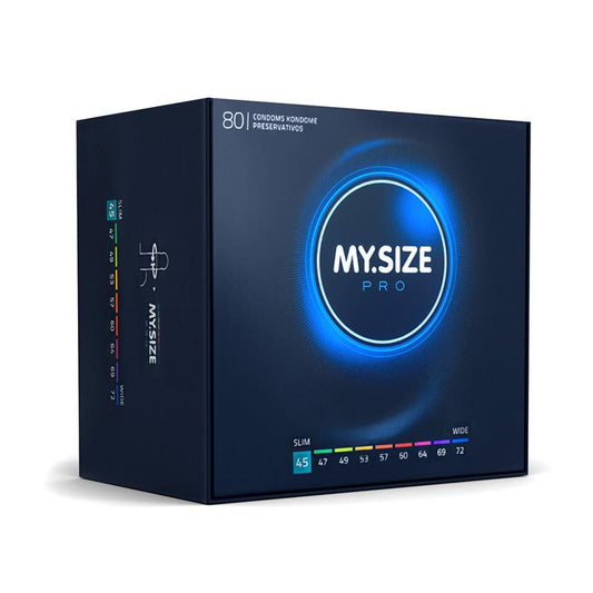 My Size Pro Tamanho 45 Caixa com 80 unidades