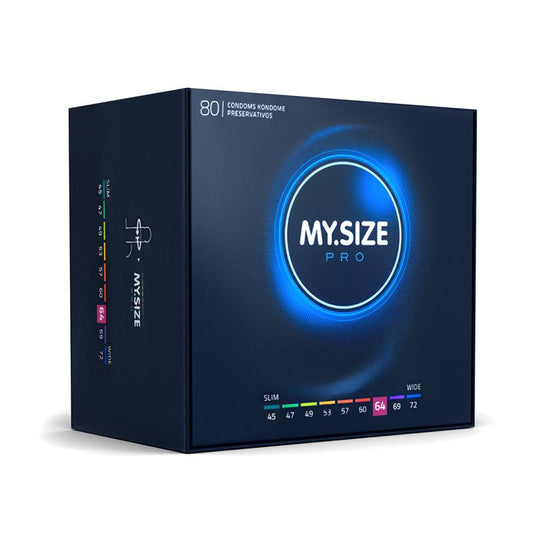 My Size Pro Size 64 Caixa com 80 unidades