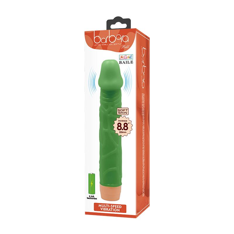 Bill Vibrador Realista 88 Verde