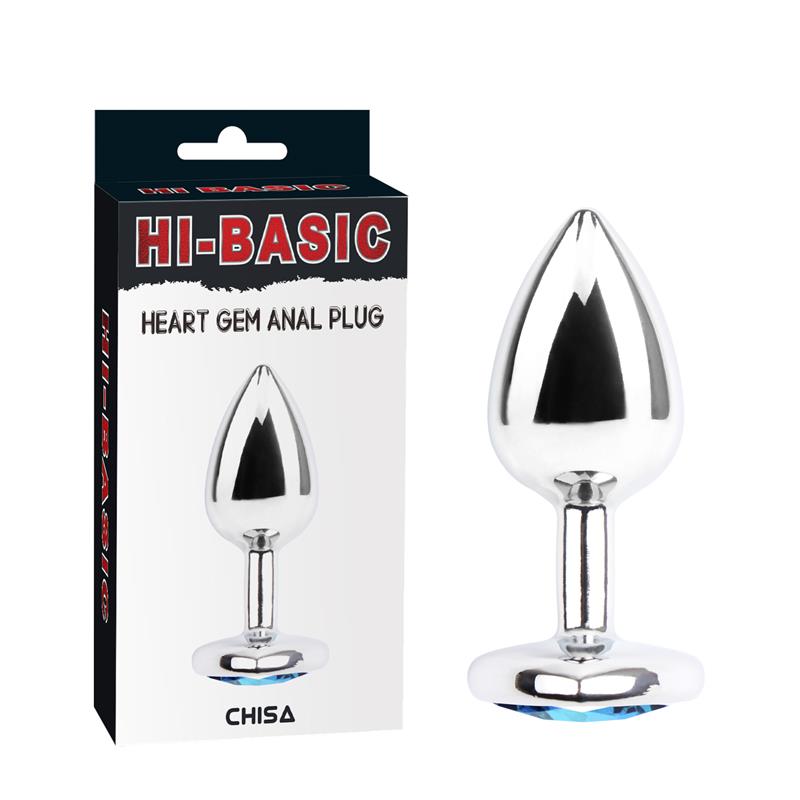 Plug Anal con Joya de Corazon Heart Gem
