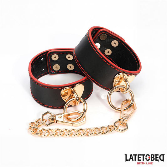 Esposas con Cadena Dorada