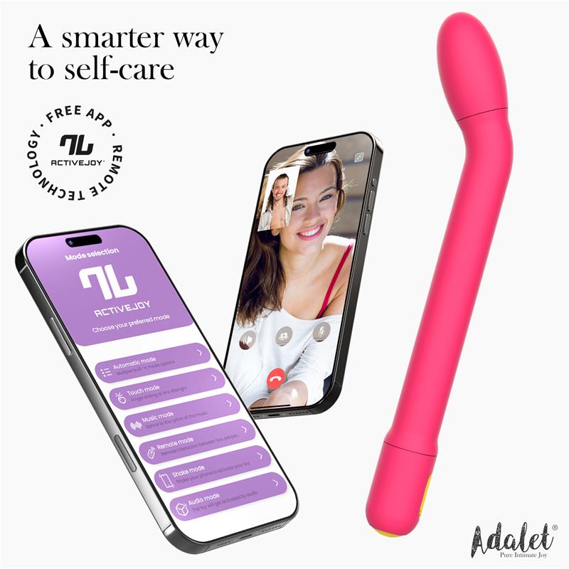Gently Estimulador Punto G con APP Rosa