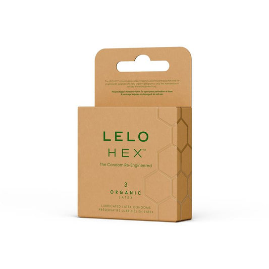 HEX Condoms Organic 3 unidades