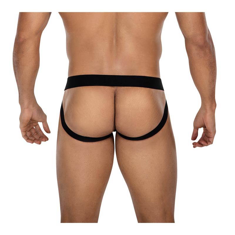 JOCKSTR4P02 Suspensorio Jock snap Negro