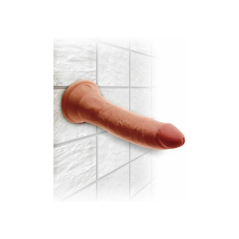 Dildo Tripla Densidade 7 Caramelo