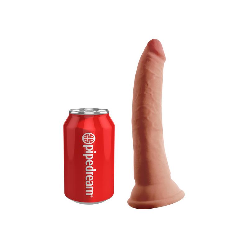 Dildo Tripla Densidade 7 Caramelo