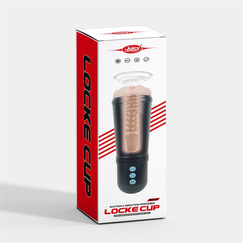 Locker Masturbador con Vibracion y Efecto Succion Vagina