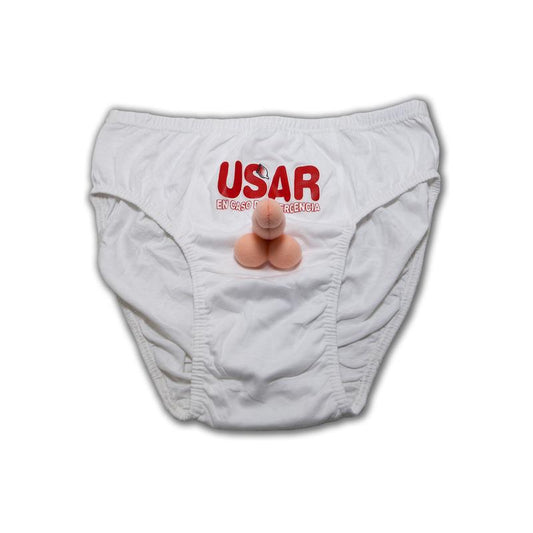 Uso de roupa íntima musical em caso de emergência