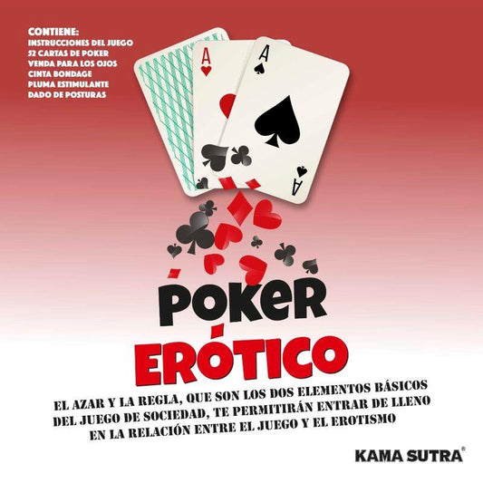 Jogo de cartas de pôquer erótico