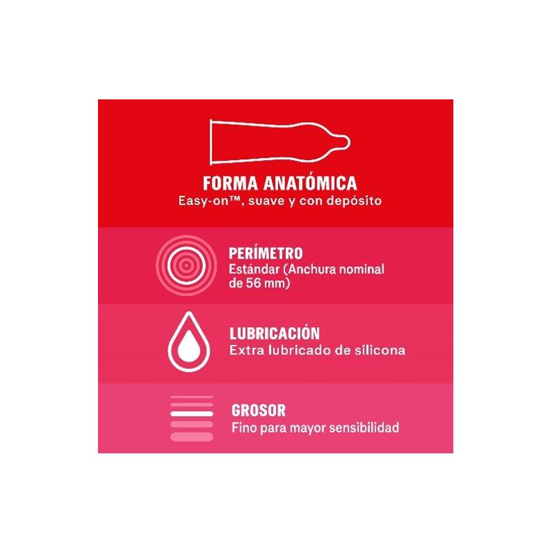 Preservativos macios e sensíveis 3uds