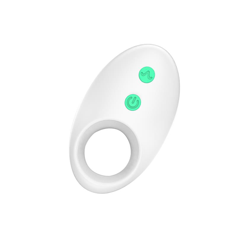 Ovo vibratório com controle remoto Brightgreen USB de silicone