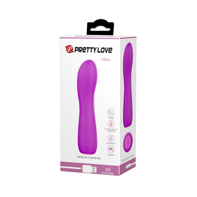 Vibrador Adam 12 Funções Roxo