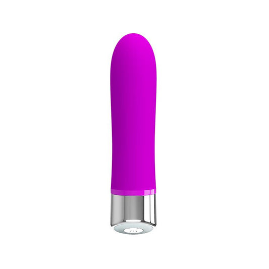 Vibrador de silicone roxo Sampson