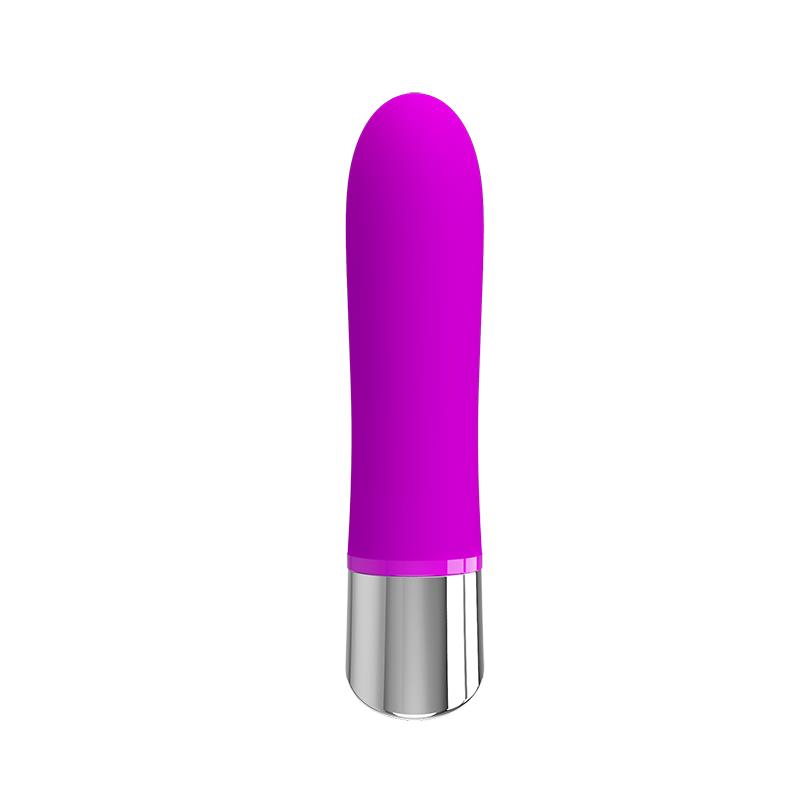 Vibrador de silicone roxo Sampson