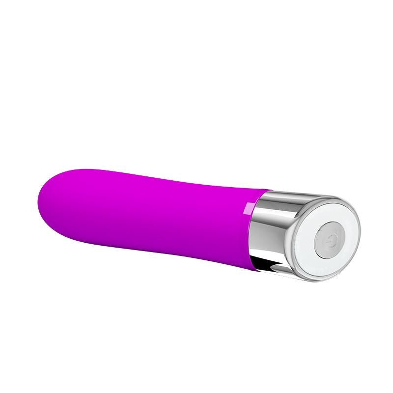 Vibrador de silicone roxo Sampson