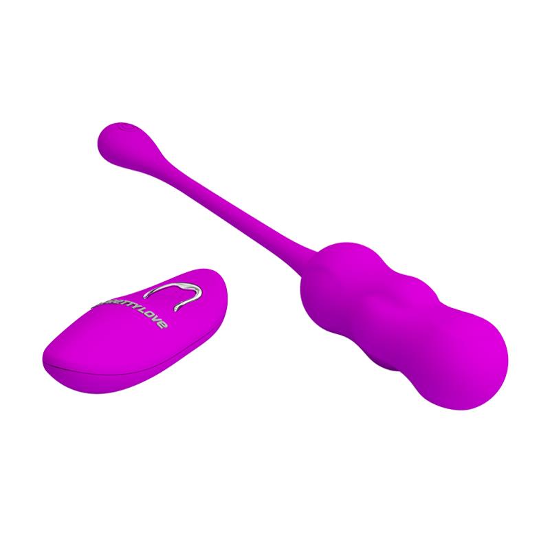 Ovo vibratório com controle remoto USB Leshy