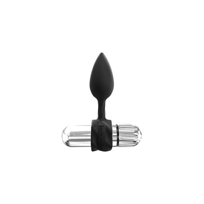 Conjunto de 4 plugues vibratórios para treinamento anal