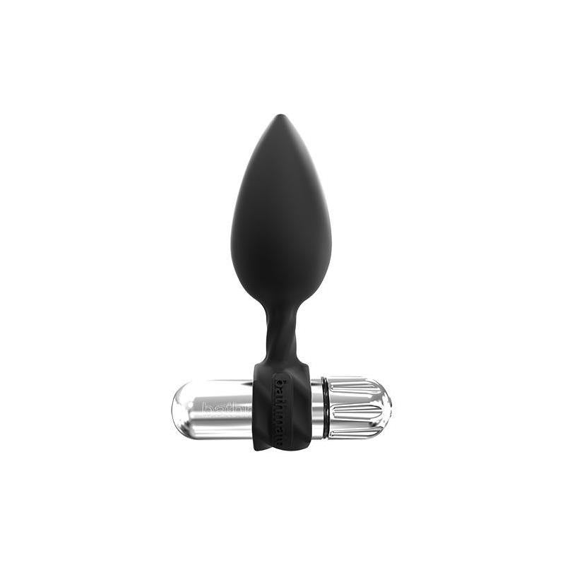 Conjunto de 4 plugues vibratórios para treinamento anal