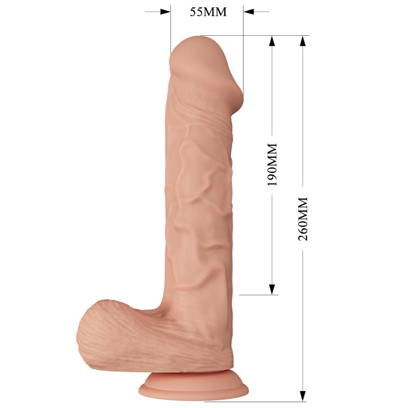 Vibrador Realista 10.2 Controle Remoto