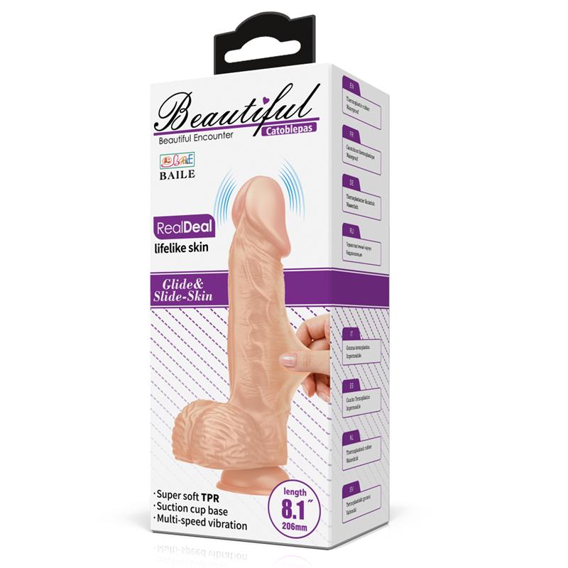 Vibrador Realista 8.1 Controle Remoto