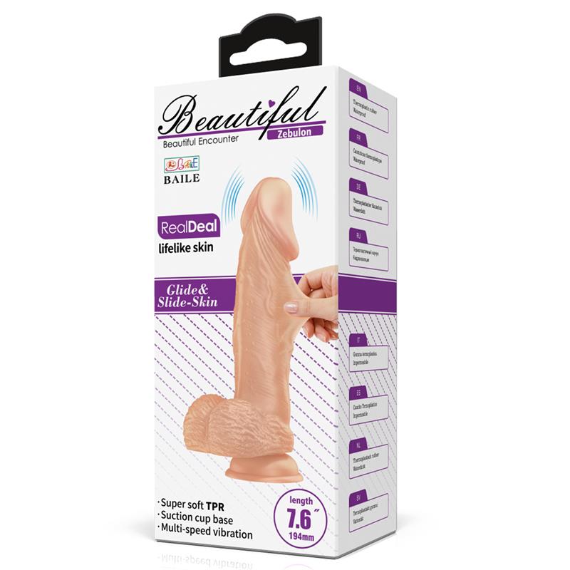 Vibrador Realista 7.6 Controle Remoto