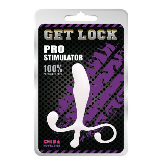 Estimulador Prostático 12,5 x 2,5 cm Branco