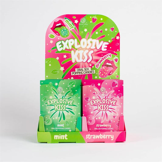 Balas Explosivas Sexo Oral Balas Estourando Expositor 48 Unidades