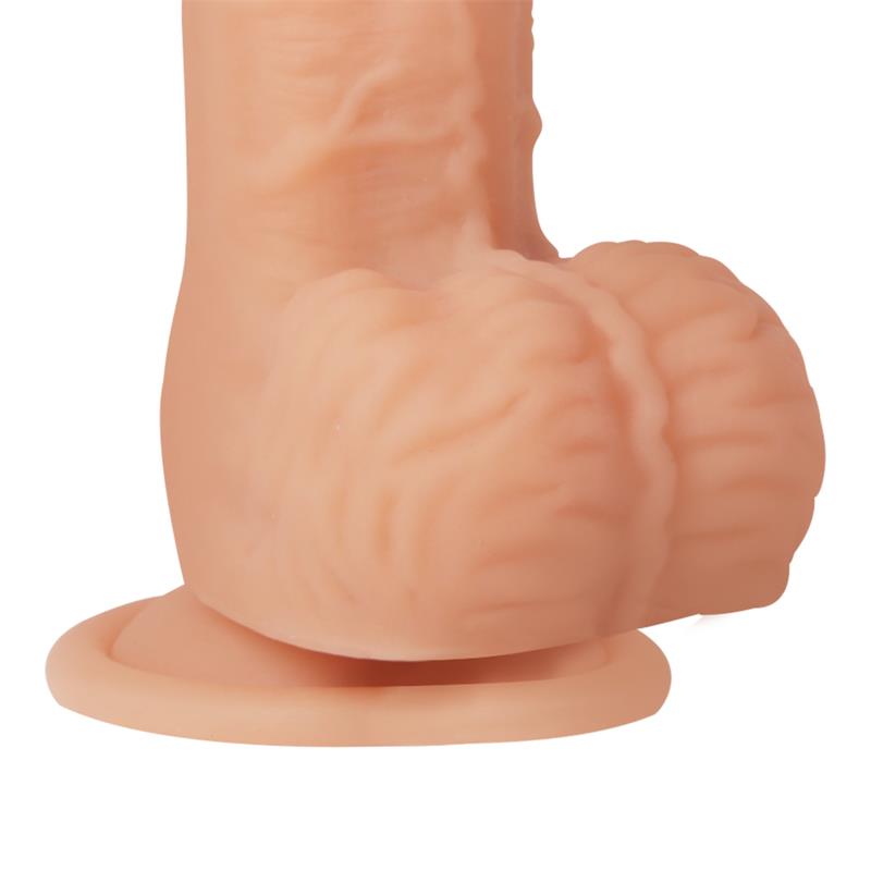 Vibrador e Rotador Realista Magnus 3.0 com Controle Remoto em Silicone Líquido