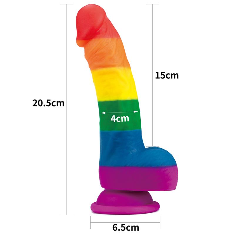 Dildo de silicone líquido Prider 8