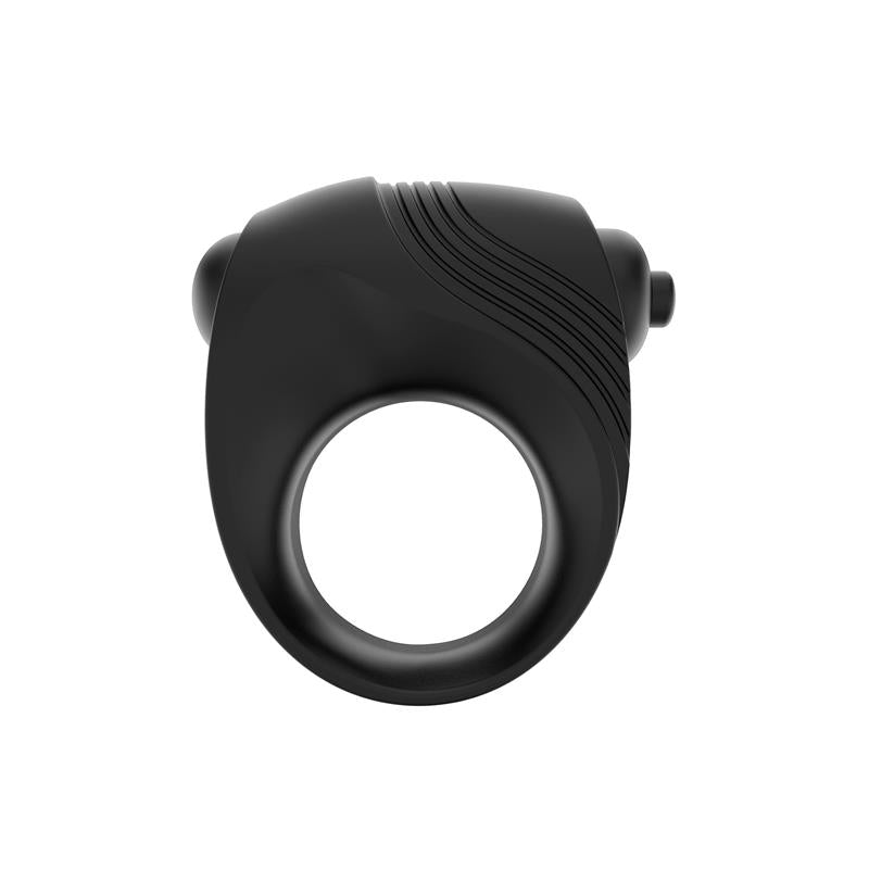 Anel Romeri + Bala Vibratória Silicone Preto