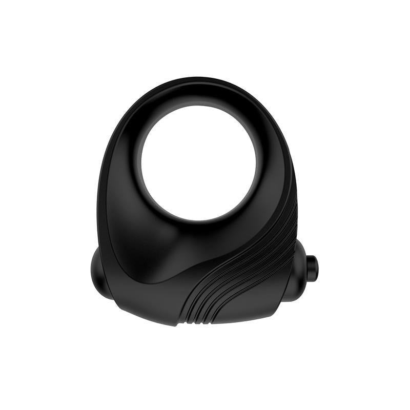 Anel Romeri + Bala Vibratória Silicone Preto