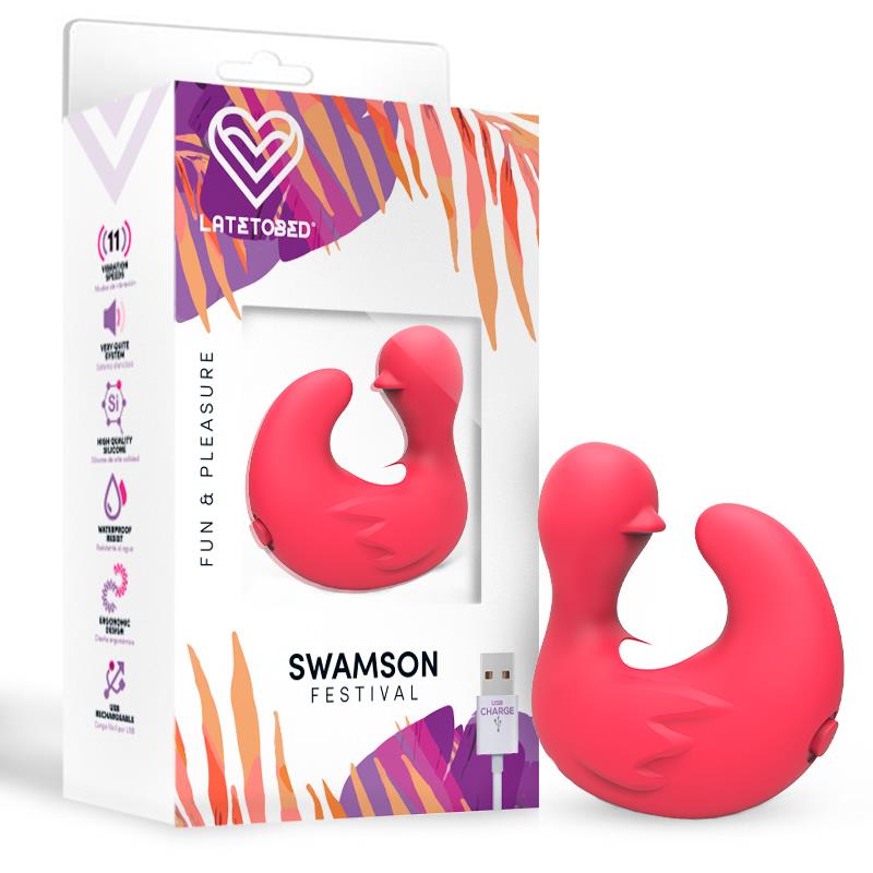 Estimulador Swamson Duckling USB Silicone Rose Thimble