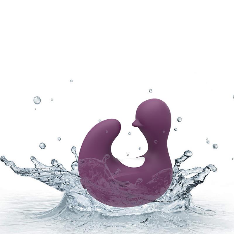 Dedal Estimulador Swamson Duck USB Silicone Violeta