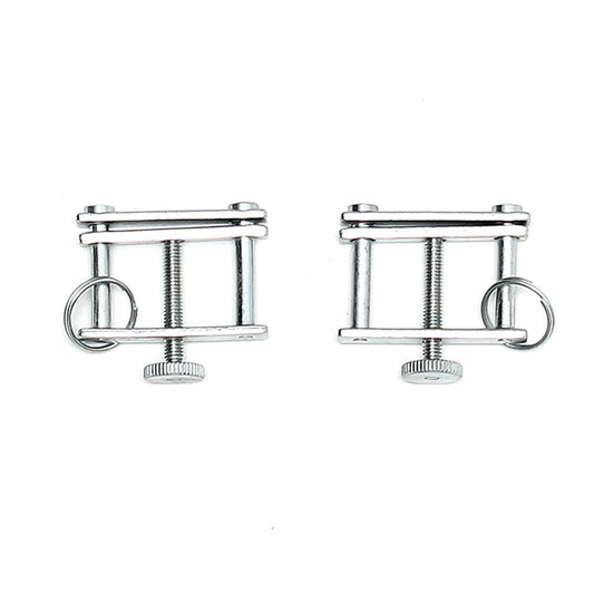 Grampos de mamilo ajustáveis