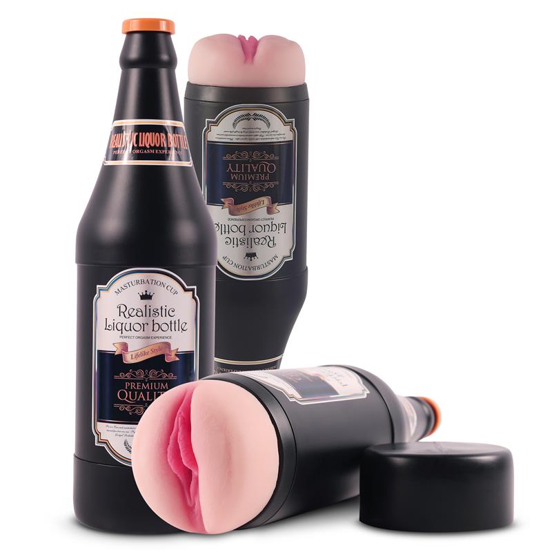 Masturbador Masculino Vagina Sonya Garrafa de Cerveja
