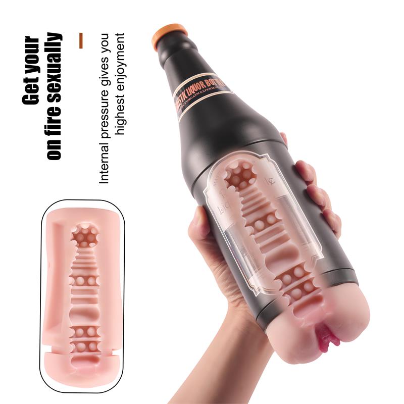 Masturbador Masculino Vagina Sonya Garrafa de Cerveja