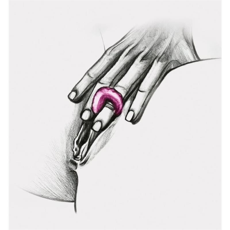 Anel Gring XL Framboesa Doce