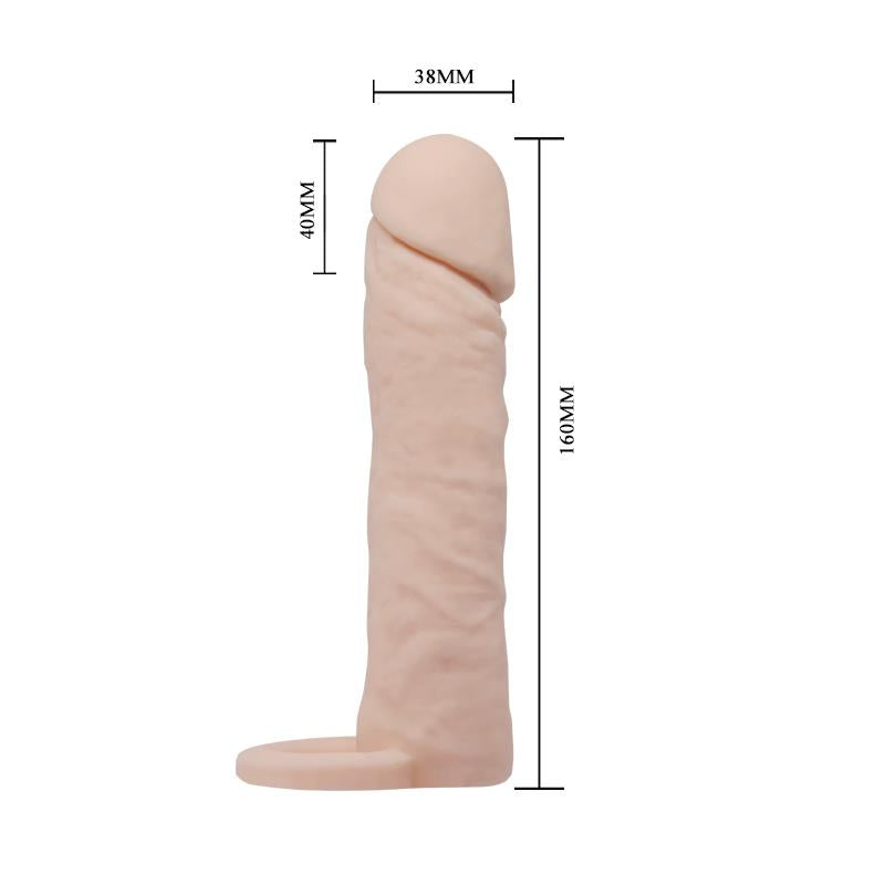 Funda para el Pene Realista Medium Color Natural