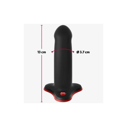 Amor Dildo Black Red