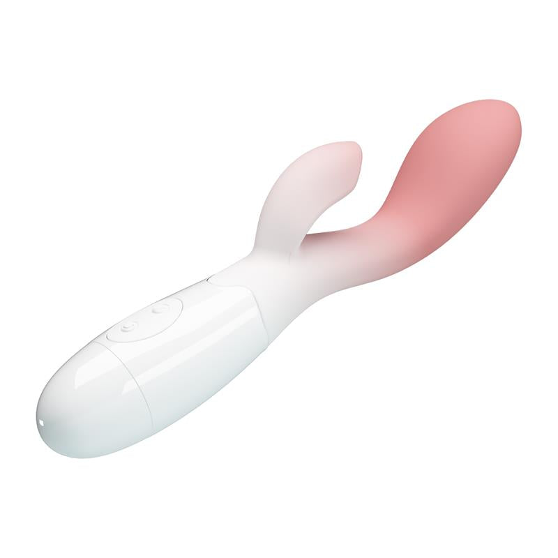 Brighty Vibrador Blanco y Rosa