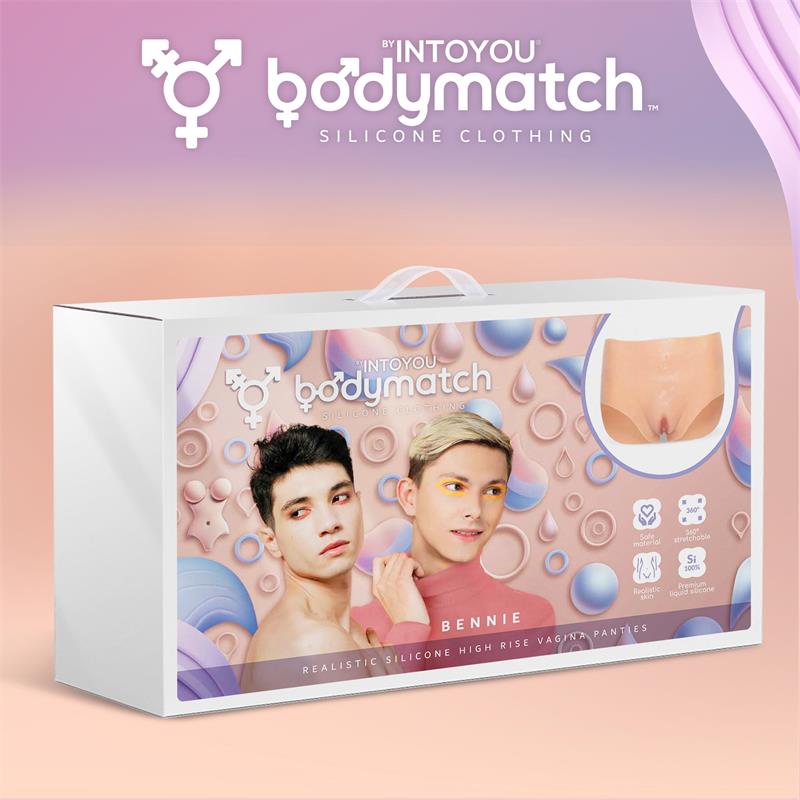Bennie Braguita Vagina y Ano Realista Silicona Liquida Talla M