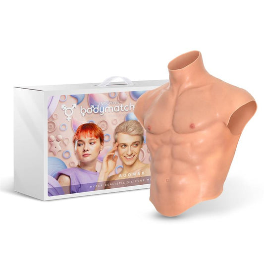 Boomax Traje Torso Masculino Hiperrealista Sillicona Liquida Talla M