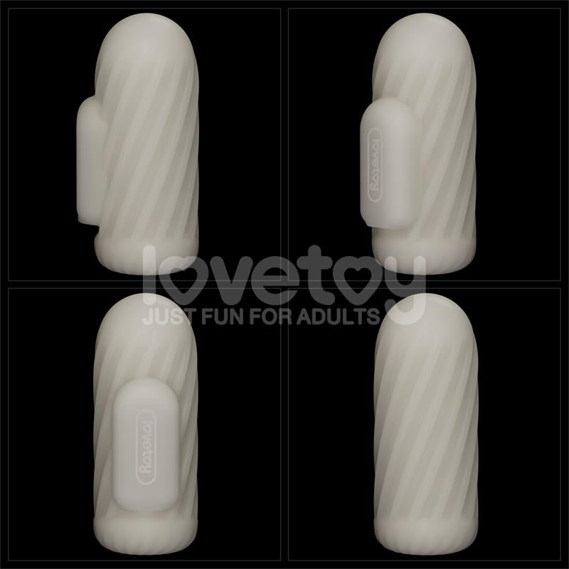 Knights Ring Funda para el Pene y Estimulador Spiral